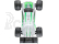 Losi Tenacity-T Truggy 1:10 4WD RTR AVC modrá