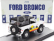 M2-machines Ford usa Bronco 1976 1:64 Bílá Černá
