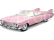 Maisto Cadillac Eldorado Biarritz 1959 1:18 růžová