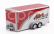 Maisto Chevrolet 454 Ss Pick-up With Trailer Car Transporter + Pick-up 1936 1:64 Bílá Červená