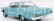 Maisto Chevrolet Bel Air Coupe 2-door 1962 1:18 Světle Modrá Met