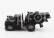 Maisto Chevrolet C-60 Flatbed Car Transporter 1966 With 454 Ss Pick-up Custom 1993 1:64 Black