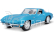 Maisto Chevrolet Corvette 1965 1:18 světle modrá metalíza