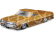 Maisto Chevrolet El Camino 1965 1:24 zlatá