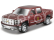 Maisto Chevrolet Silverado 2014 1:52 vínová metalíza