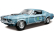 Maisto Ford Mustang GT Cobra Jet FB 1968 1:18 modrá metalíza