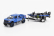 Maisto Ford usa F-150 Svt Raptor Pick-up With Bass Boat And Trailer 2021 1:64 Modrá Černá