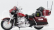 Maisto Harley davidson Flhtk Electra Glide Ultra Limited 2013 1:12 Red Met Black