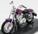 Maisto Harley davidson Xl 1200v Seventy Two 2013 1:18 Lillac Met