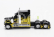 Maisto International Lonestar Tractor Truck 3-assi 2010 1:64 Černá Žlutá