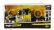 Maisto International Lonestar Tractor Truck 3-assi 2010 1:64 Černá Žlutá