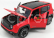 Maisto Jeep Renegade 2017 1:24 Červená Černá