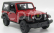 Maisto Jeep Wrangler Willys Soft-top 2014 1:18 Červená Černá
