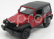 Maisto Jeep Wrangler Willys Soft-top 2014 1:18 Červená Černá