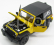Maisto Jeep Wrangler Willys Soft-top 2014 1:18 Žlutá Černá