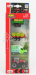 Maisto Massey ferguson Set 4x 8s.265 Tractor 2020 - Truck - Trailer 1:64 Zelená Červená