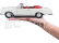 Maisto Mercedes-Benz 280SE Cabrio 1967 1:18 krémová