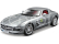 Maisto Mercedes-Benz SLS AMG 1:18 stříbrná