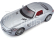 Maisto Mercedes-Benz SLS AMG 1:18 stříbrná