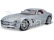 Maisto Mercedes-Benz SLS AMG 1:18 stříbrná