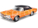 Maisto Pontiac GTO 1965 1:18 oranžová