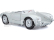 Maisto Porsche 550 A Spyder 1:18 stříbrná