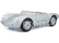 Maisto Porsche 550 A Spyder 1:18 stříbrná