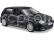 Maisto Volkswagen Golf R32 1:24 černá matná