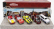 Majorette Alfa romeo Set Assortment 5 Cars Pieces - 60th Anniversary 1:64 Různé