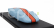 Matrix scale models Ford usa Under Cover - Gt40 Race Version 1966 1:43 Světle Modrá Oranžová