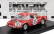 Matrix scale models Porsche 911s Coupe Team J.franc N 35 24h Le Mans 1966 Jean Kerguen - Jacques Dewes 1:43 Red