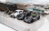 Mattel hot wheels Audi Set 4x Euro Hauler Car Transporter - Quattro Sport N 3 - Lamborghini Essenza - Sauber Mercedes N 61 24h Le Mans 1:64 Různé