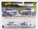 Mattel hot wheels BMW Set 2x 3-series E46 Gtr N 3 Racing 2003 + 320 Gr.5 N 12 Racing 1979 1:64 Bílá Modrá Červená