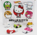 Mattel hot wheels Hello kitty Set pěti modelů Hello Kitty And Friends 1:64