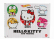 Mattel hot wheels Hello kitty Set pěti modelů Hello Kitty And Friends 1:64