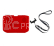 MAVIC AIR 2 - Silikonová ochrana vysílače + popruh vysílače (Red)