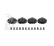 MAVIC MINI 2 - CNC kryty motoru (Black)