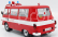 Mcg Barkas B1000 Ambulance Feuerwehr 1956 1:18 Červená Bílá
