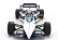 Mcg Brabham F1  Bt52 Parmalat N 6 Winner South African Gp 1983 Riccardo Patrese 1:18 Bílá Modrá