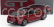Mini-gt Mercedes benz Eqs 580 4matic Lhd 2024 1:64 Red Met