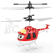 Mini helikoptéra, červená