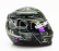 Mini helmet Bell helmet Casco Helmet F1 Guanyu Zhou Team Stake Kick Sauber N 24 Season 2024 1:2 Black