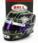 Mini helmet Bell helmet Casco Helmet F1 Guanyu Zhou Team Stake Kick Sauber N 24 Season 2024 1:2 Black