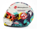 Mini helmet Bell helmet Casco Helmet F1 Kevin Magnussen Team Moneygram Haas N 20 Season 2024 1:2 Bílá
