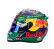 Mini helmet Bell helmet Casco Helmet F1 Sergio Perez Team Red Bull Racing Honda N 11 Miami Gp 2024 1:2 Zelená Modrá Červená