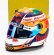 Mini helmet Bell helmet Casco Helmet F1 Sergio Perez Team Red Bull Racing Honda N 11 Season 2024 1:2 Žlutá Modrá