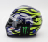 Mini helmet Bell helmet Casco Helmet Valentino Rossi Bmw M4 Gt3 Wrt 2023 1:2 Modrá Bílá Žlutá Černá