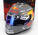 Mini helmet Schuberth helmet F1  Casco Helmet Red Bull Rb18 Team Oracle Red Bull Racing N 11 Brazilian Gp 2022 Sergio Perez 1:2 Matná Šedožlutá