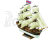 MINI MAMOLI H.M.S. Bounty 1:135 kit