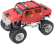 Mini RC Monster Truck, červená